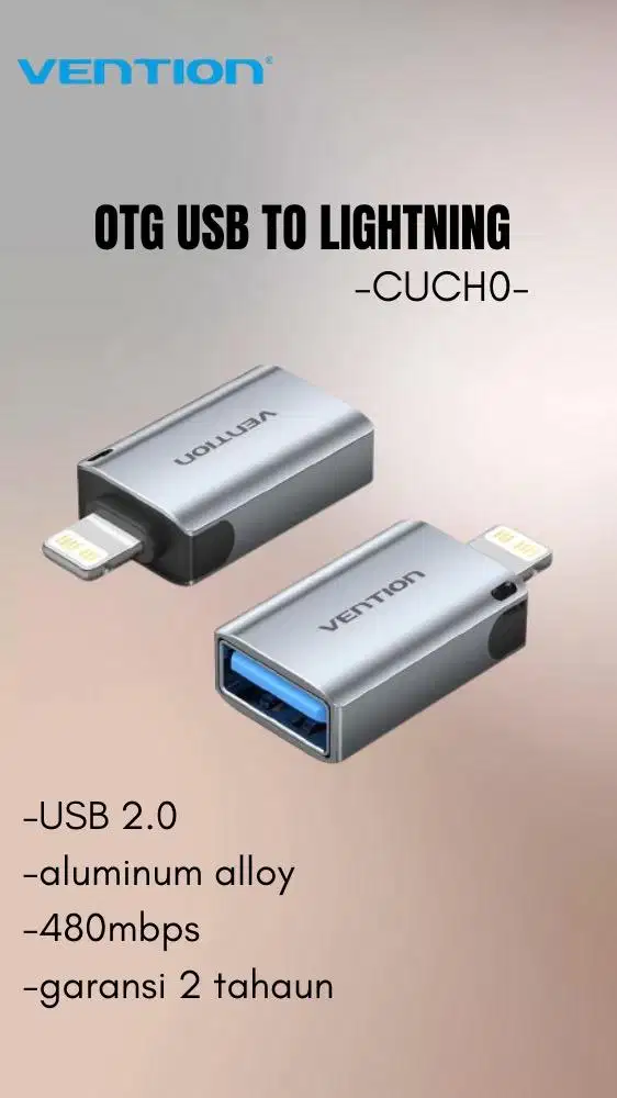 otg vention usb to lightning