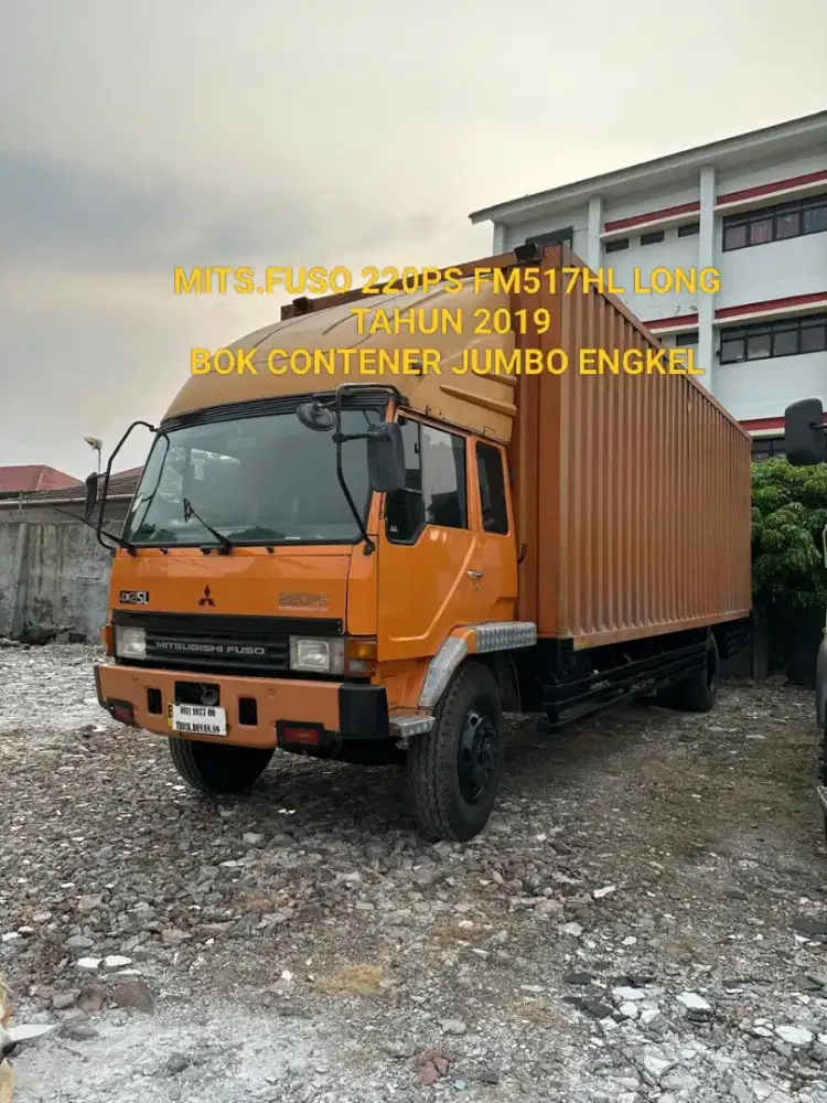 MITS.FUSO FM517HL LONG ENGKEL BOK CONTENER JUMBO ORSINEL CAT