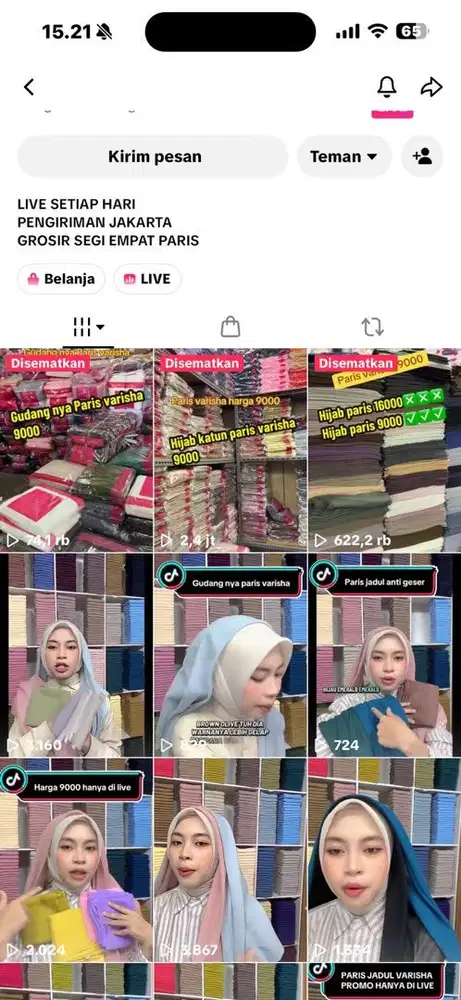 HOST LIVE STREAMING ( HIJAB)