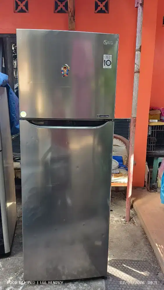 Kulkas LG 2 pintu 372L