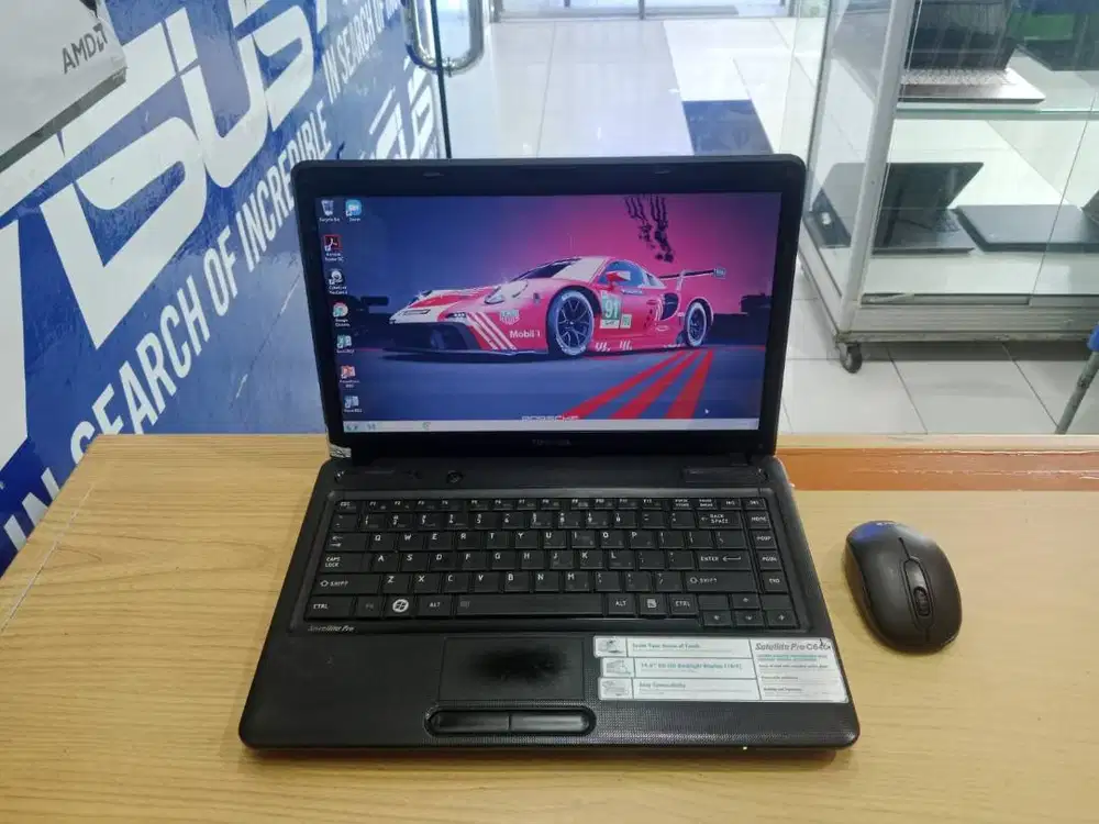PROMO LAPTOP TOSHIBA C640 Core i3 Ram 4GB HDD 1000GB SIAP PAKAI