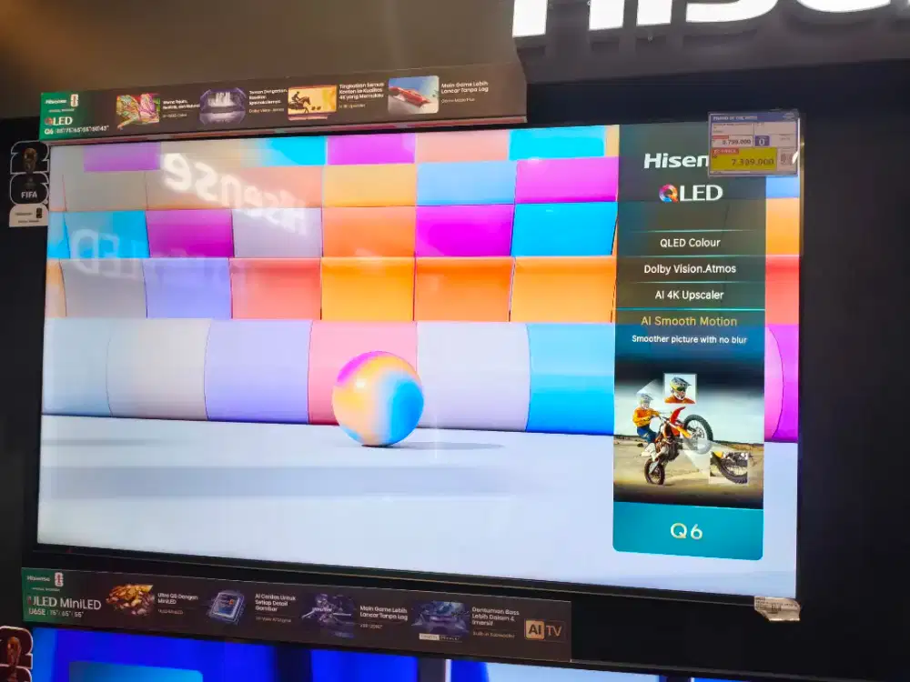 Cicilan Hisense 4k TV