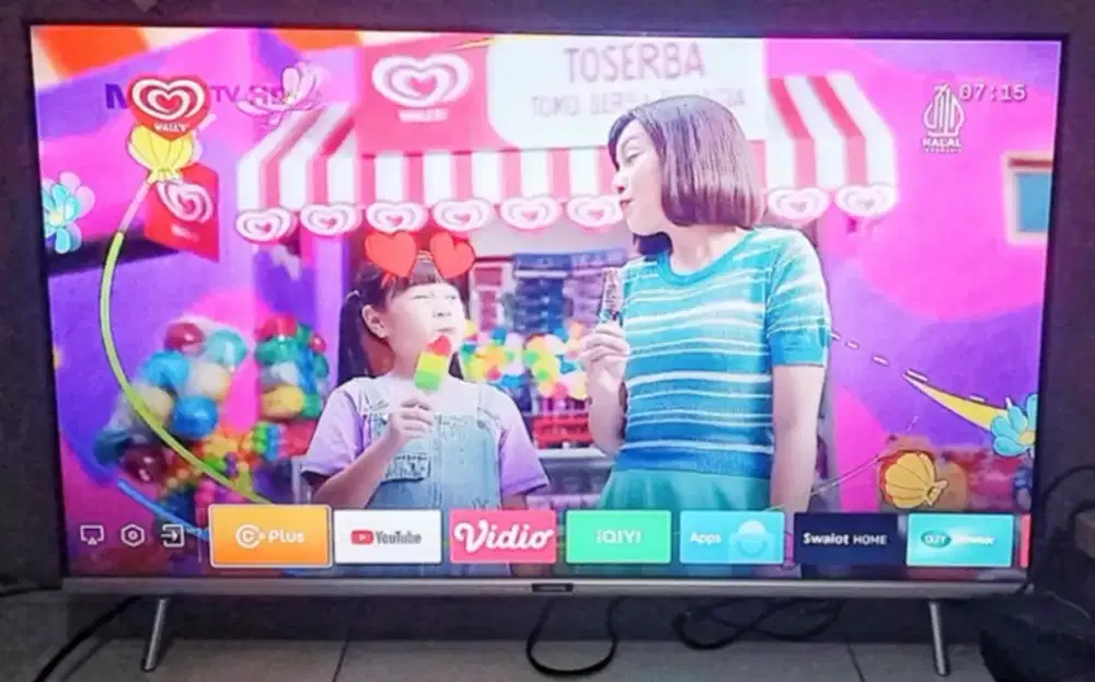 TV LED 32 INC COOCAA SMART ANDROID & DIGITAL BAGUS GBR BENING & NORMAL