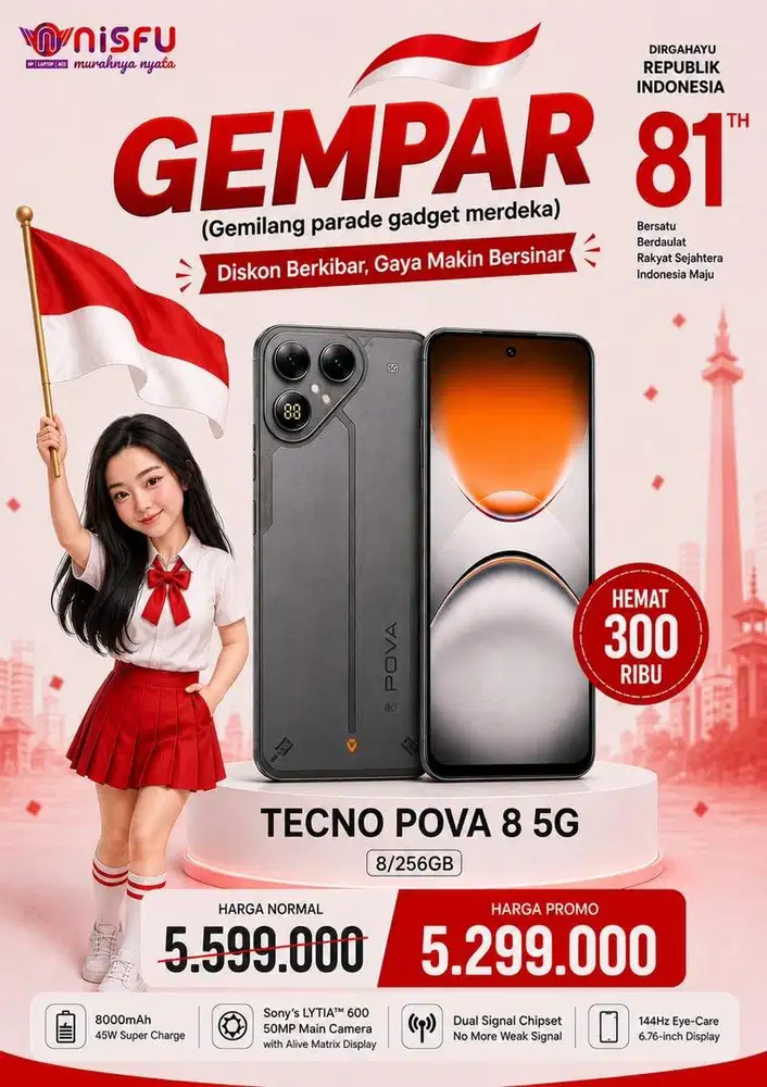 TECNO POVA 8 series