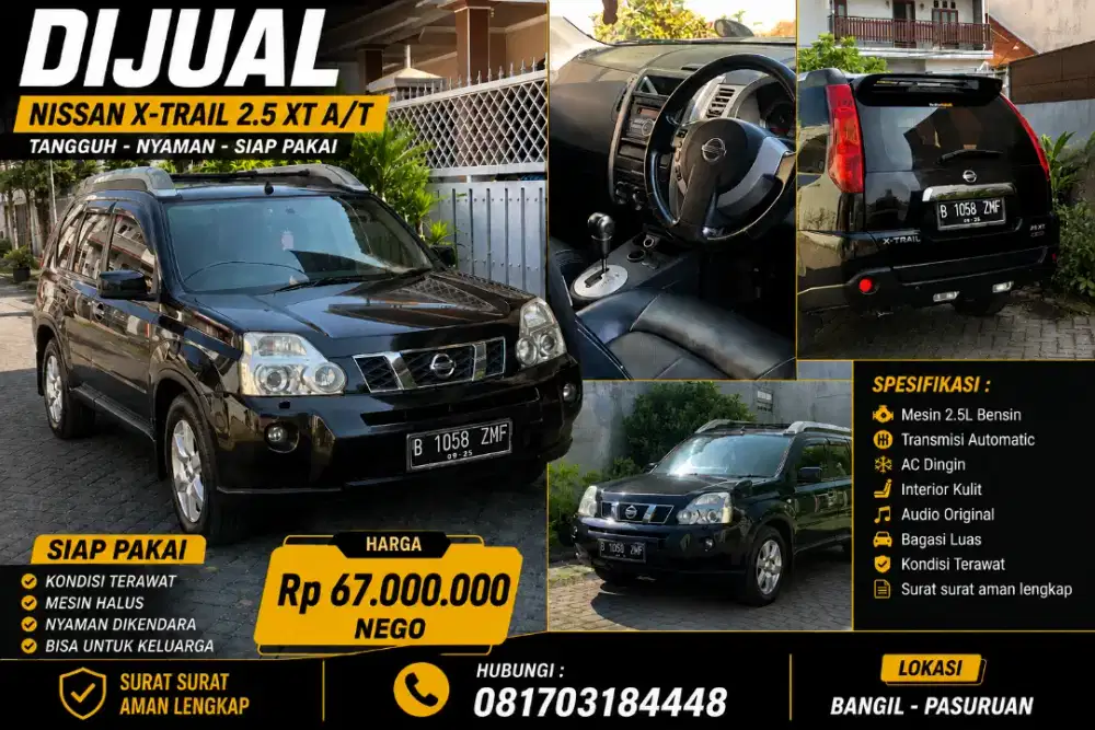 Nissan Xtrail matic CVT XT AT 2009