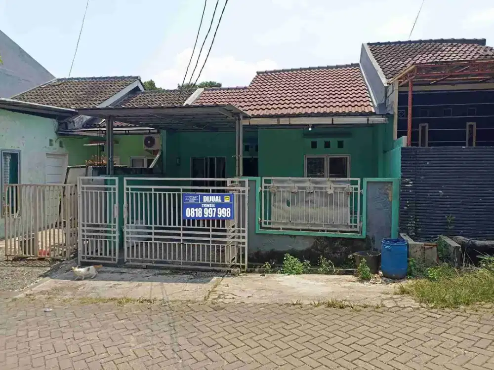 Dijual Komp Pamulang Asri Dekat ke Bintaro Jaya Sektor 7 dan Stasiun KA Sudimara