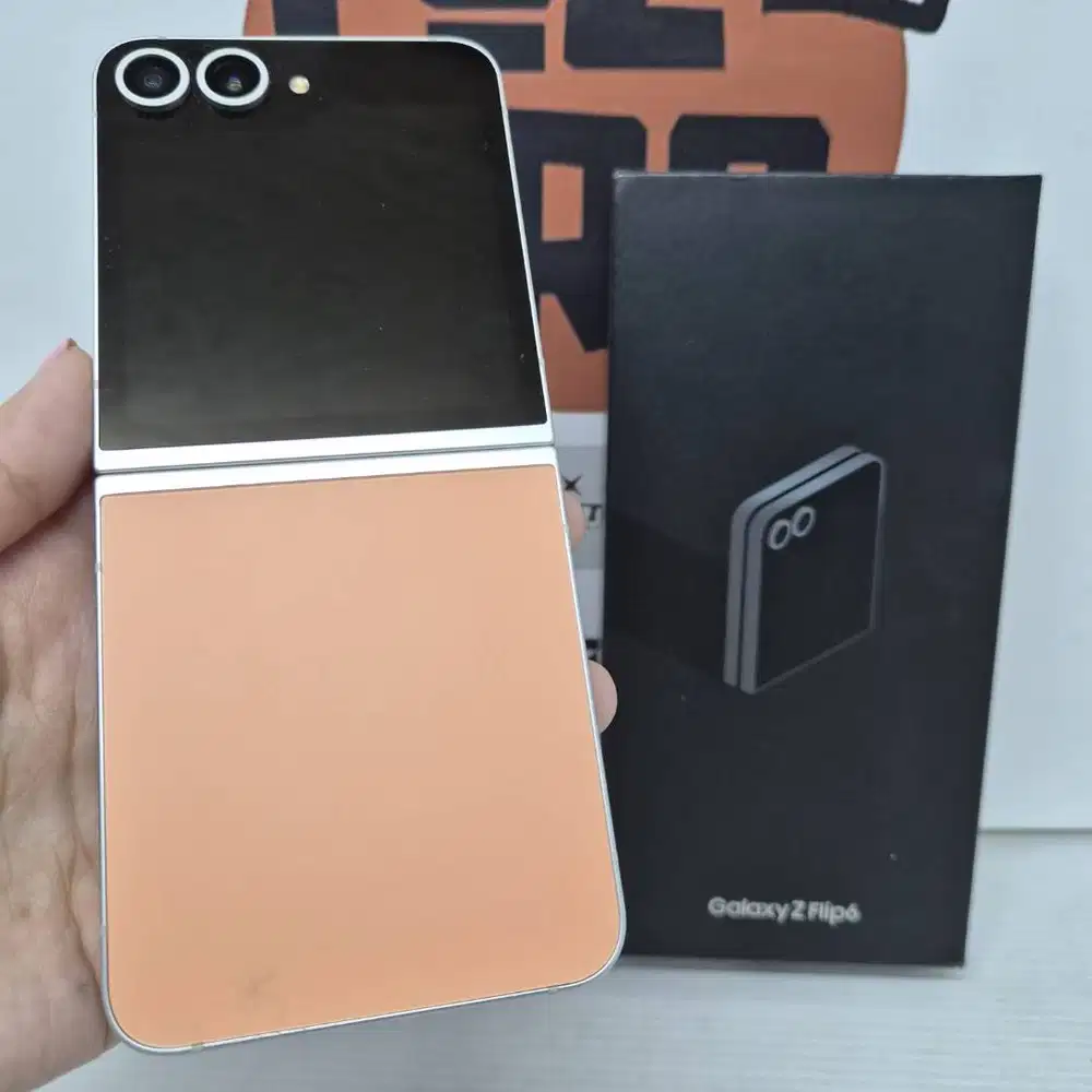 Samsung Galaxy Z Flip 6 12/512GB Exclusive Peach No Minus FULLSET