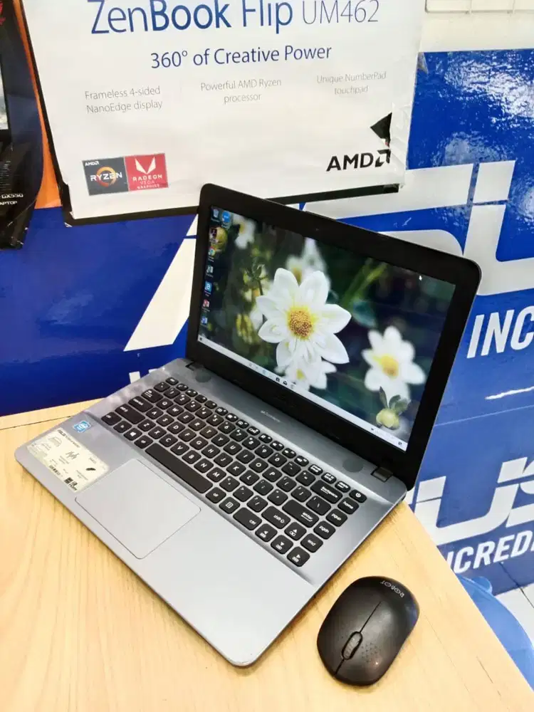 PROMO LAPTOP ASUS X441N RAM 4GB HDD 500GB SIAP KULIAH