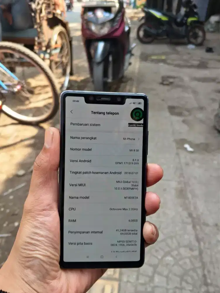 Mi 8 Se 6/64 siap pakai