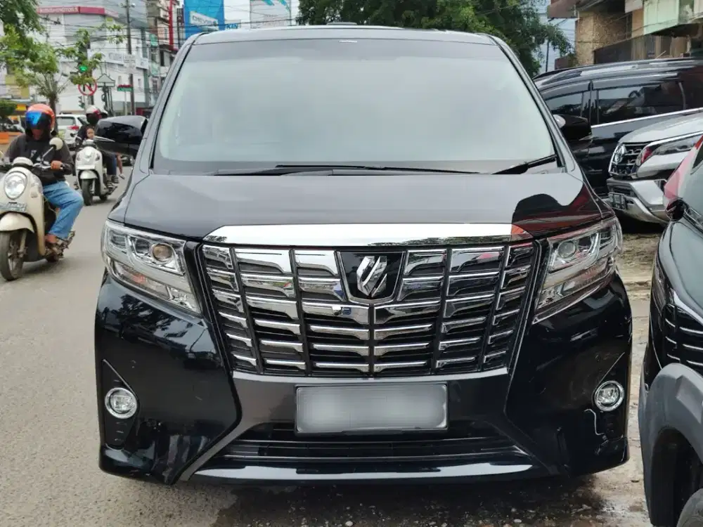 (KM 34 RB100%ORISINIL)ALL NEW ALPHARD G ATPM 2015/2016