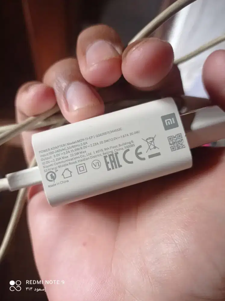 Charger Redmi Note 9