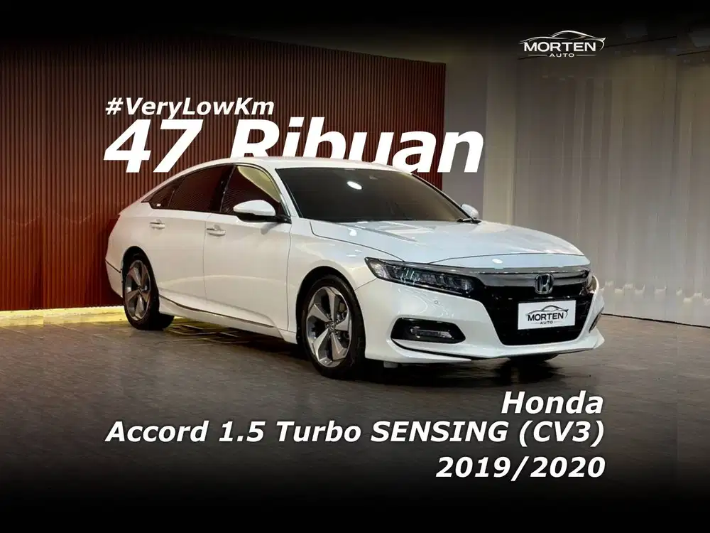 [Very Low Km!!!] Honda Accord 1.5 TC EL (CV1) 2019/2020
