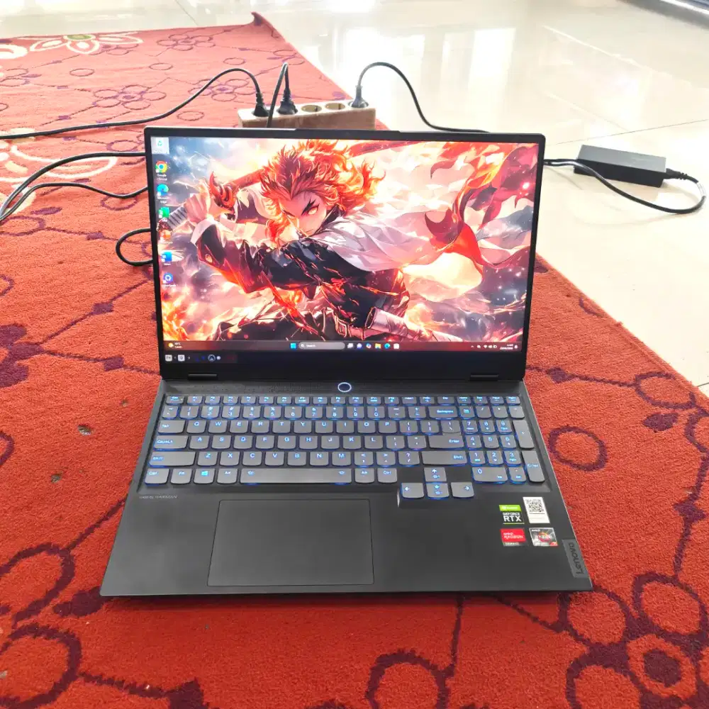 Lenovo Legion Ryzen 7 RTX 3050Ti RAM 16/512GB Layar 2K 165hz