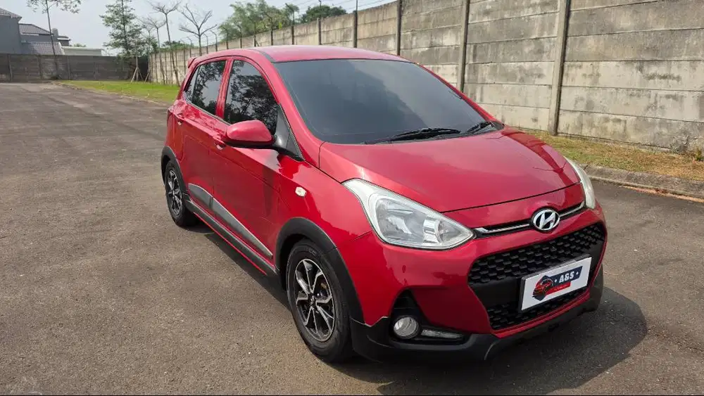 Hyundai Grand I10 X AT 2018 Merah KM49rbuan TGN1 No LAKA BANJIR BRIO