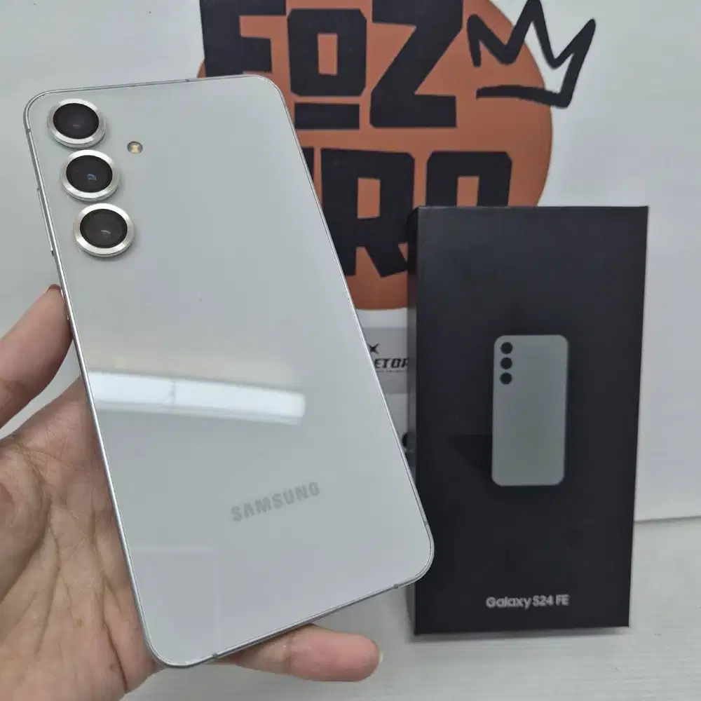 Samsung S24 FE 8/256GB Mulus Fullset Like NEW EX SEIN