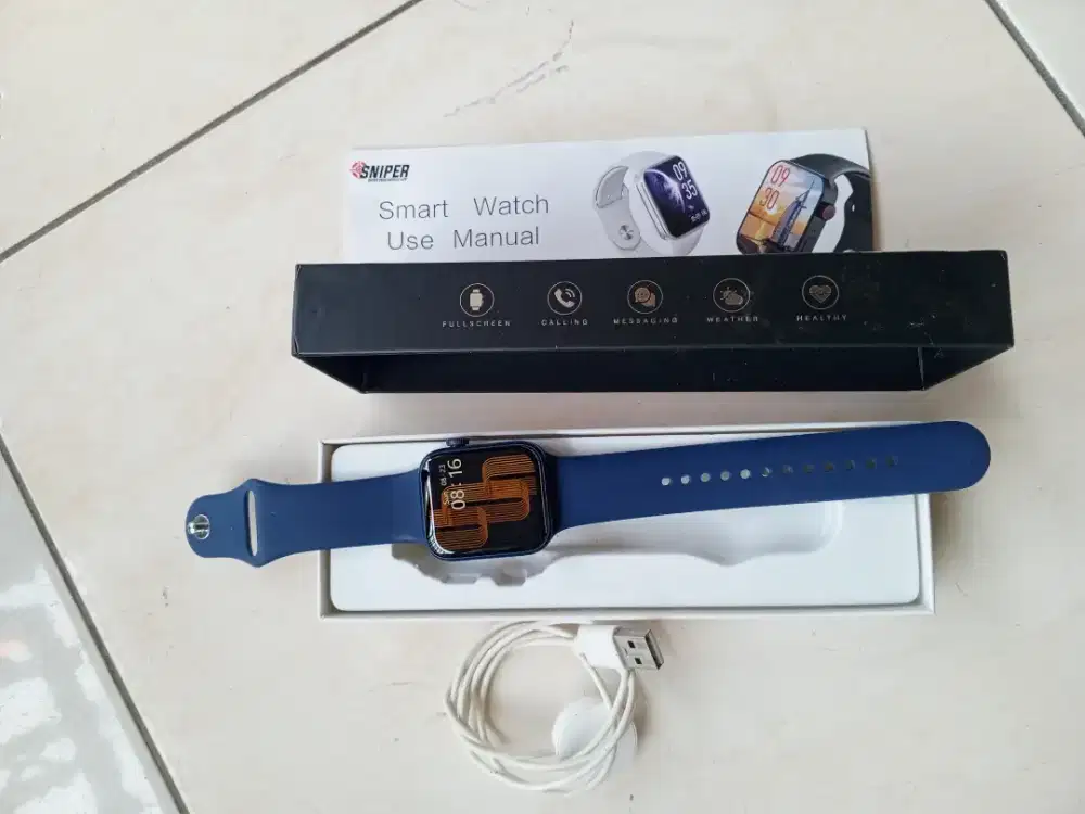 (hadiah laptop) jam tangan smartwatch murmer ajaaa