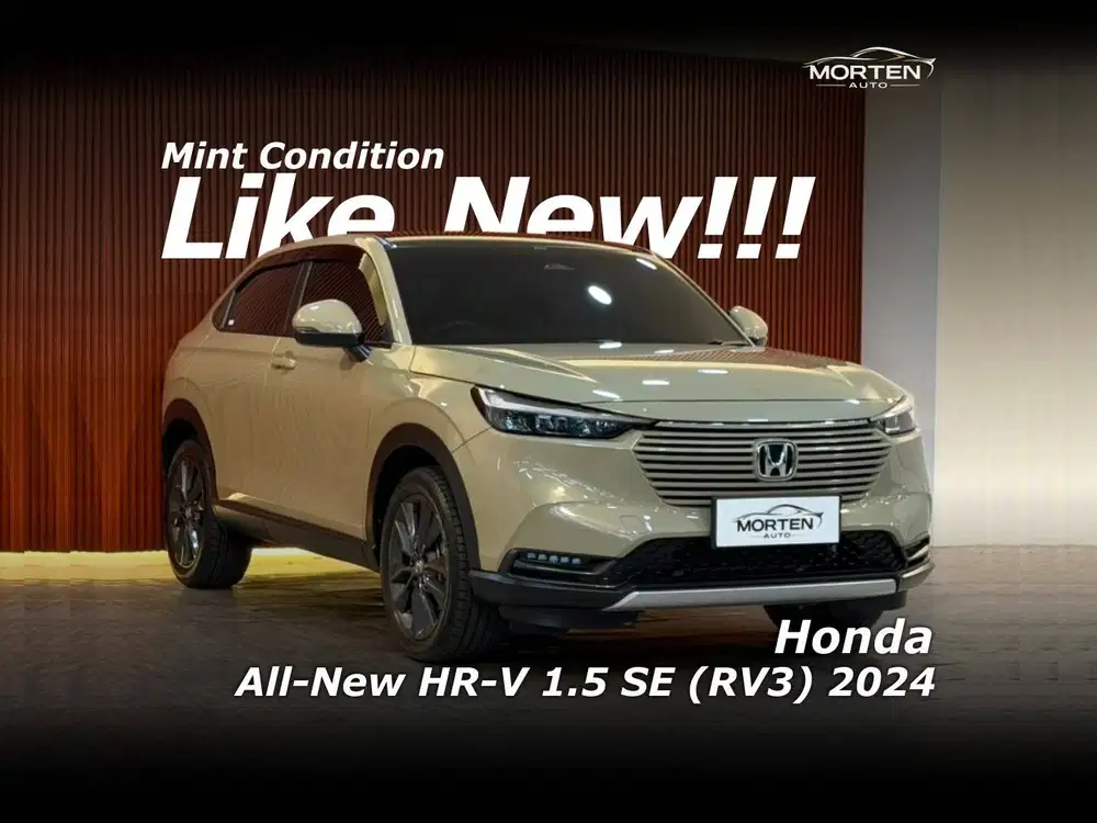 [LIKE NEW!!!] Honda All-New HR-V 1.5 SE (RV3) 2024