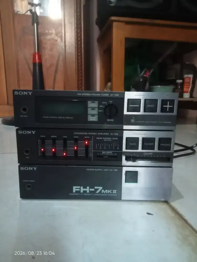 Amplifier sony fh 7