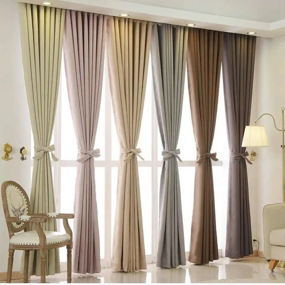 Jual Gorden Jendela & Pintu Gordyn Model Terbaru Wallpaper Dinding 3D
