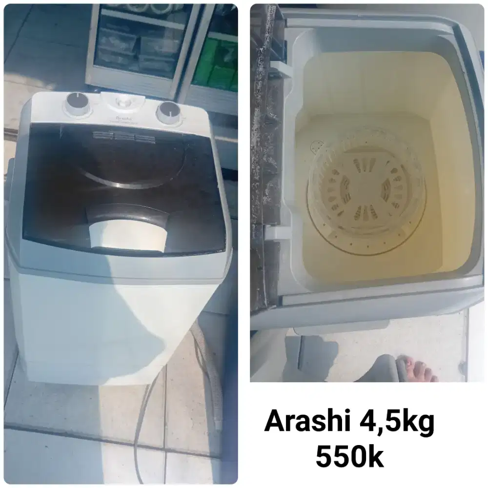 Mesin cuci mini bekas bergaransi