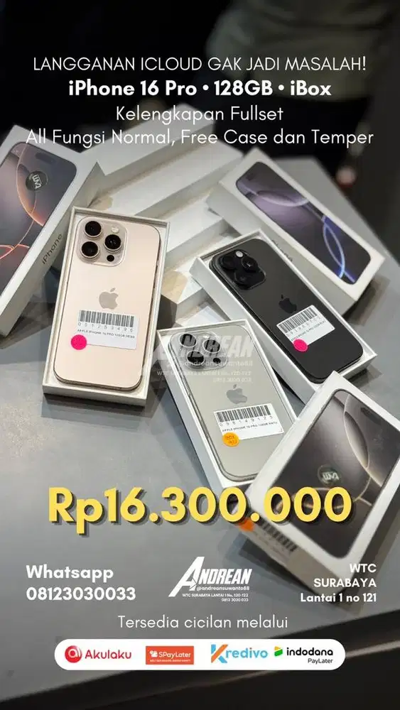 SECOND IPHONE 16 PRO 128GB IBOX