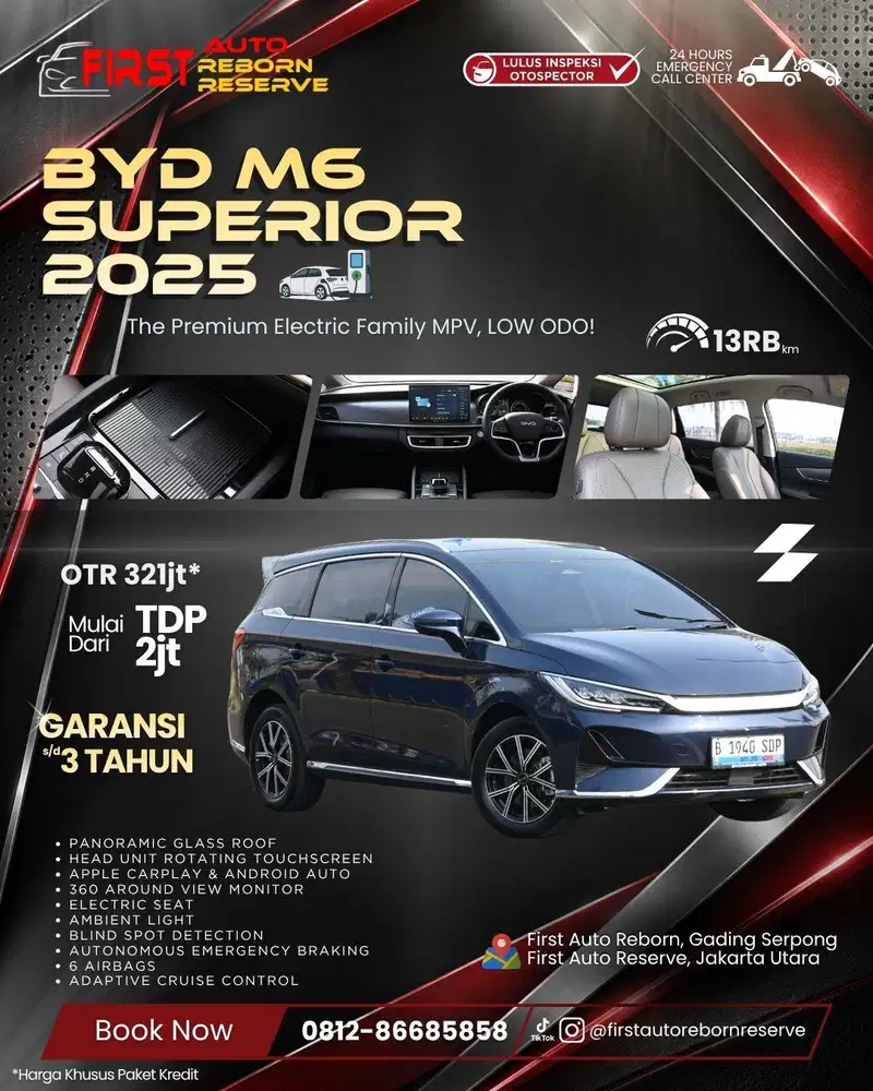 (TDP2jtan) BYD M6 Superior 2025