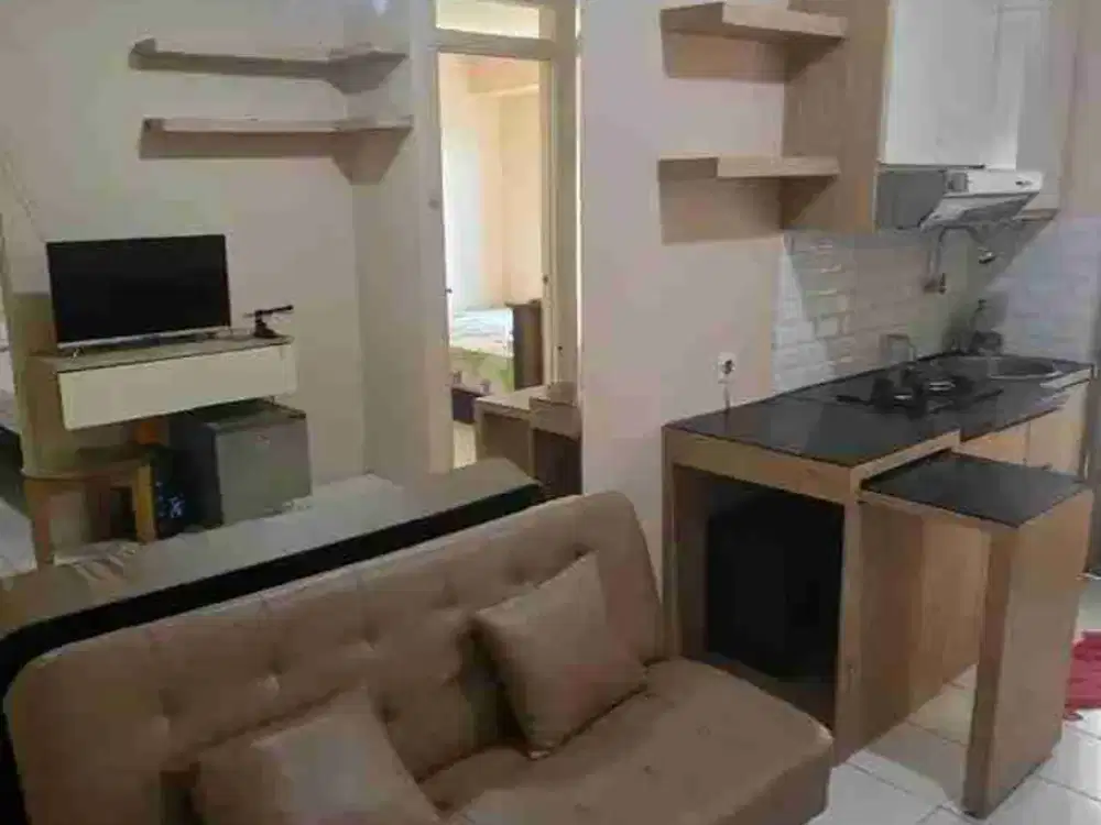 dijual apartemen kalibata city 2br shm tower depan furnished