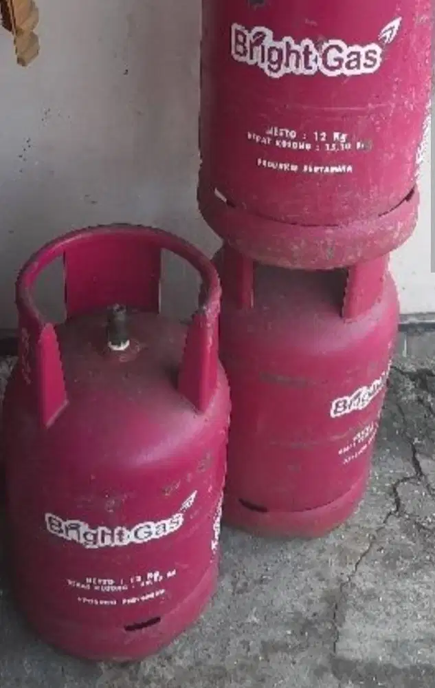 Jual gas 12 kg kosong pink