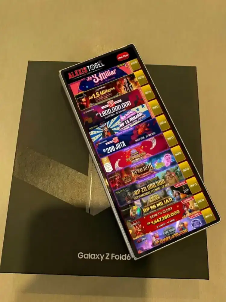 Samsung z fold 6 12/256GB minus lcd dalam