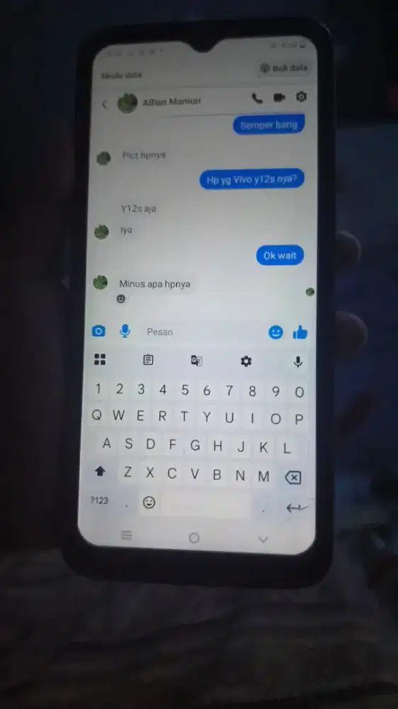 Hp Vivo y12s 3/32