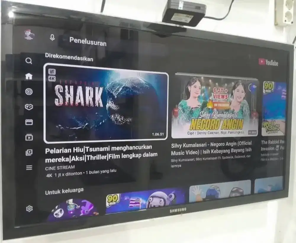 Androit bok dan digital tv 32 in led samsung