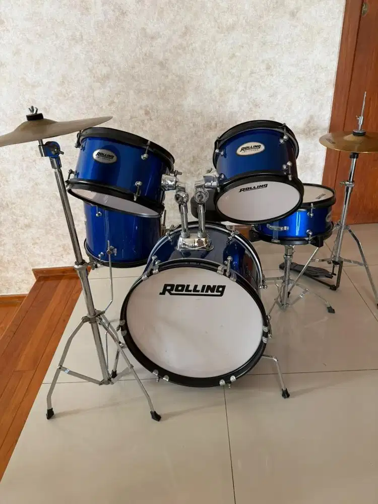 Drum Set Akustik Junior Rolling