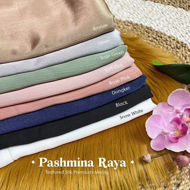 Pashmina raya *hijab*