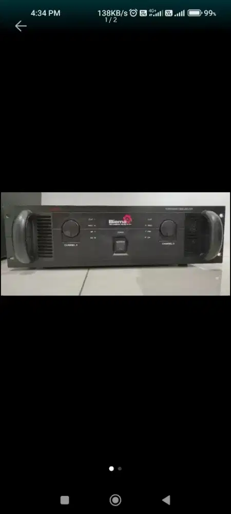 BIEMA K6P Power Amplifier