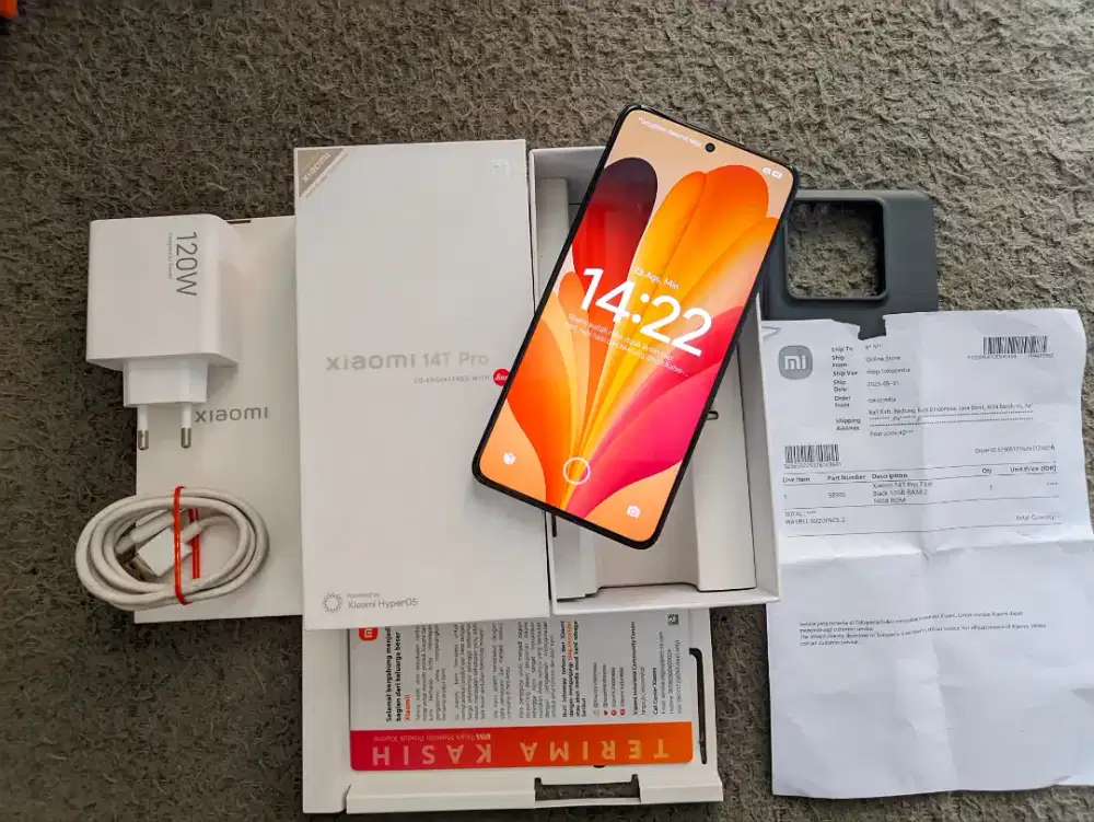 Xiaomi 14T Pro 5G Mulus 12/256gb