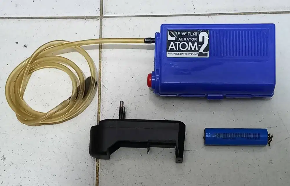 Aerator DC,lengkap Batere,O8I3IO755OOO,Charger,Fungsi Normal,NET