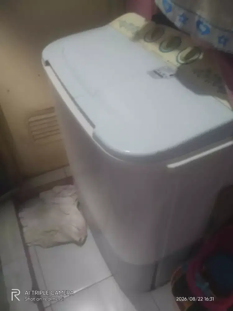 mesin cuci sharp 2 tabung