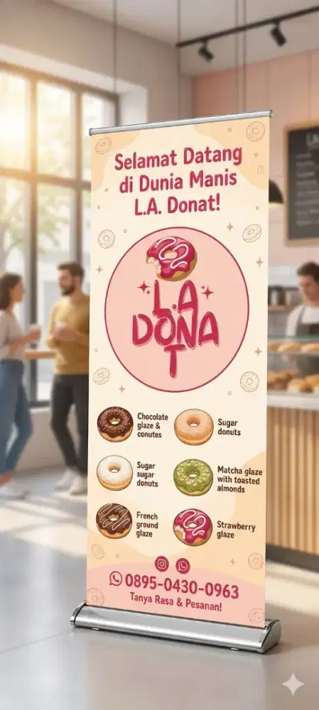 JAGA STAND DONAT