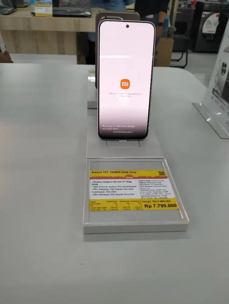 XIAOMI 15T 12GB /512GB Gray kredit tanpa dp