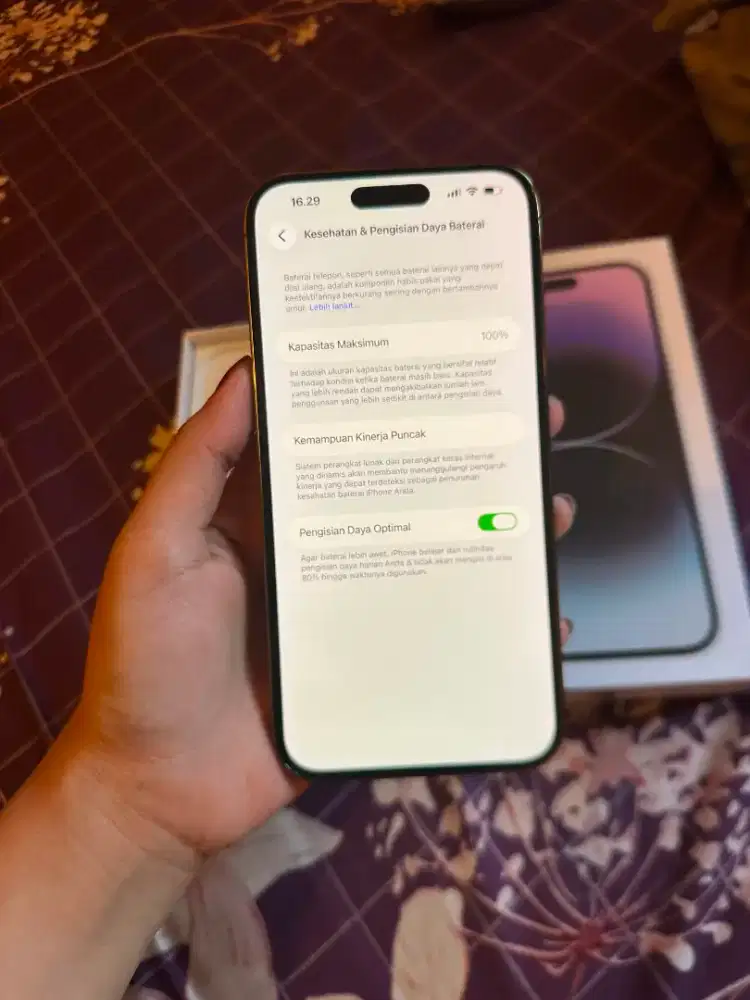 iPhone 14Promax 128GB Deepurple