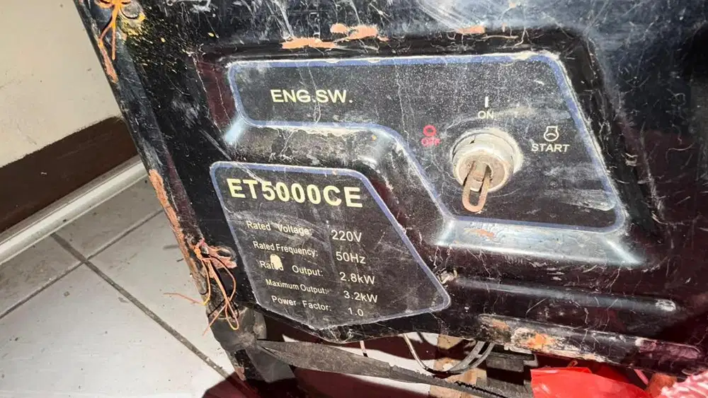Genset bensin bekas