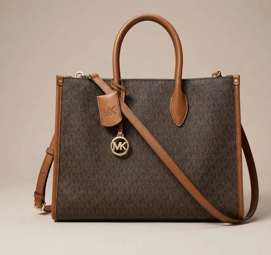 Michael Kors Mirella Medium/Large Logo Tote Bag