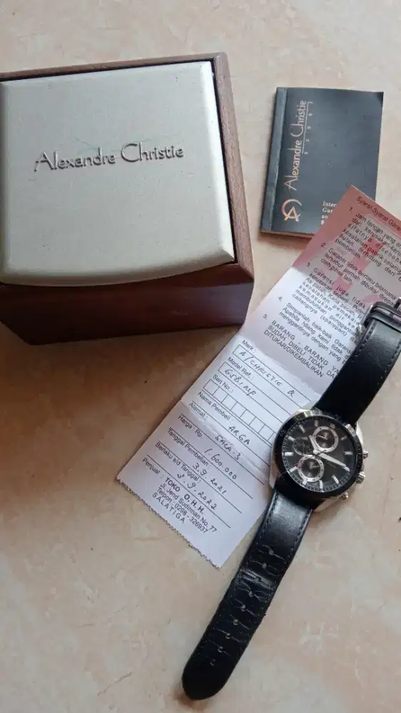 Alexandre Christie 2nd Ori Kondisi Bagus
