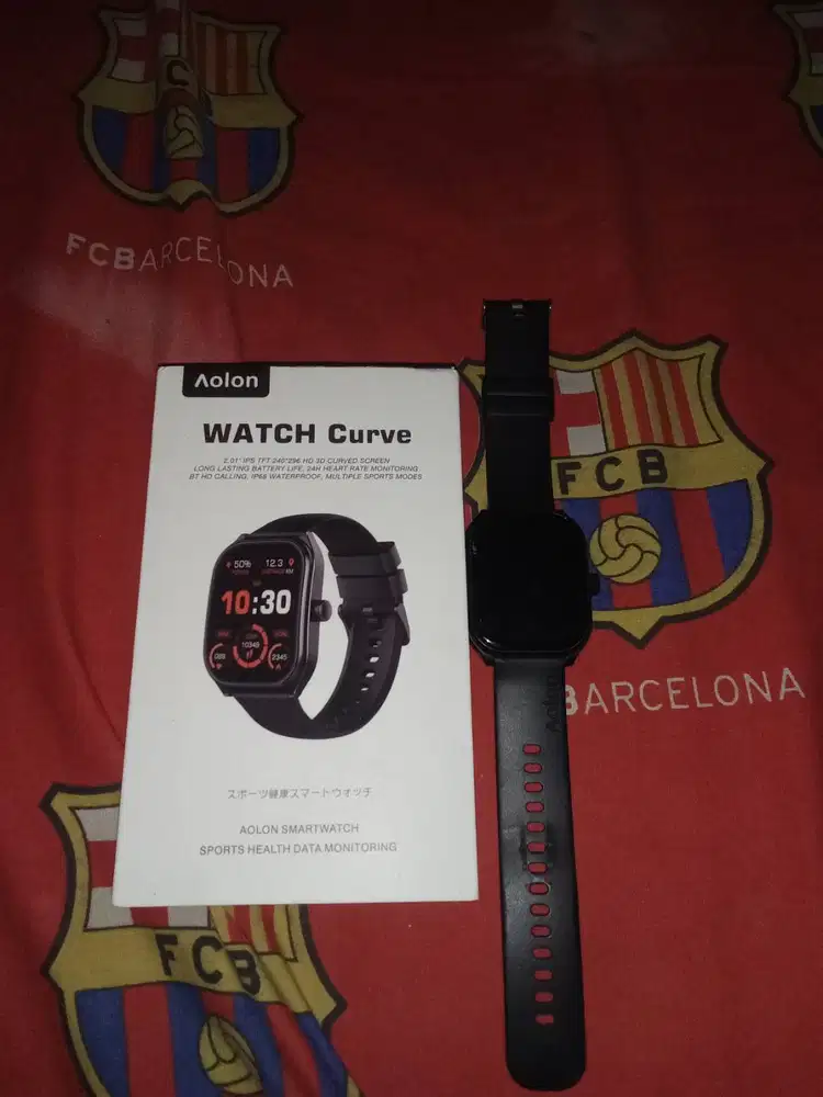 Jual jam tangan smartwatch Aolon Watch Curve
