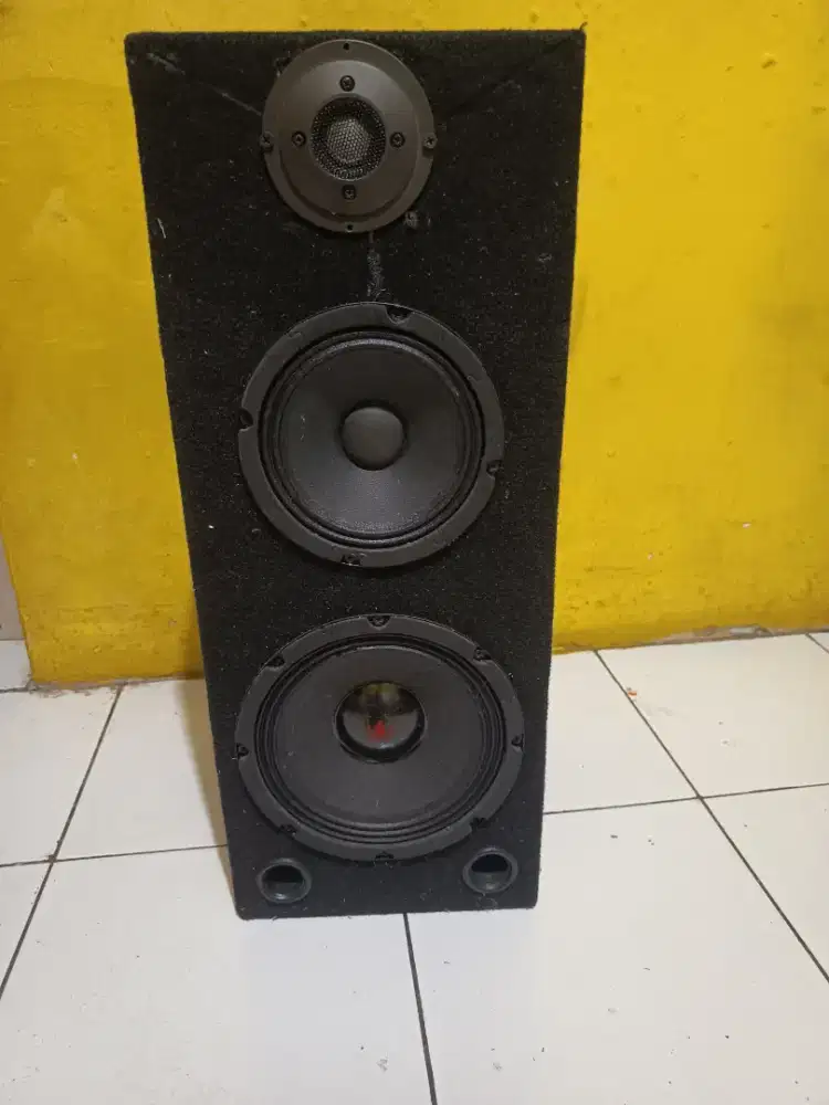 Speaker pasif 3 way 8+6inch & tweeter