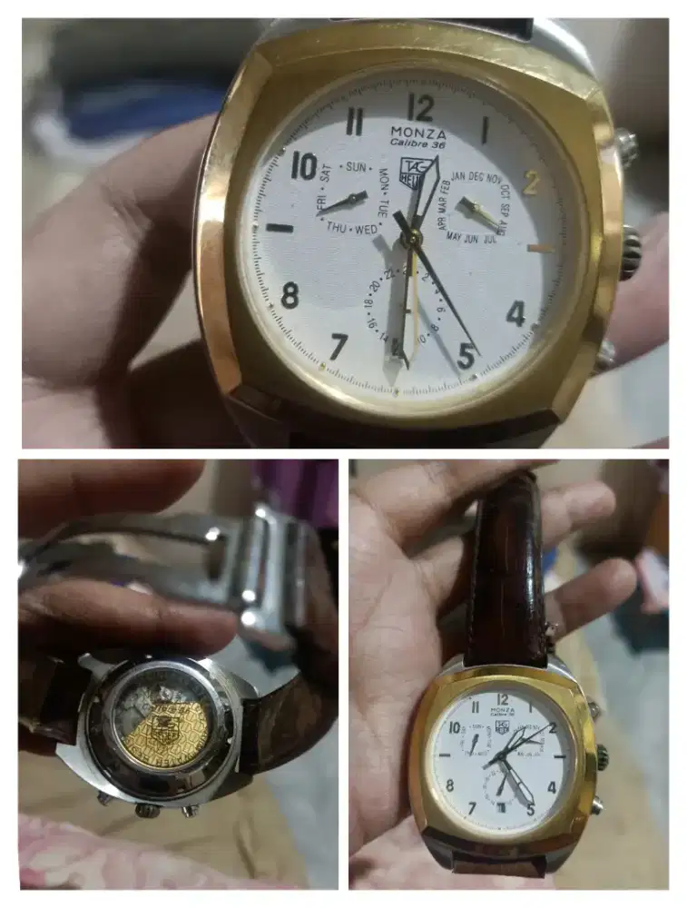 Jam Tangan Pria Tag Heuer Monza (Replika)