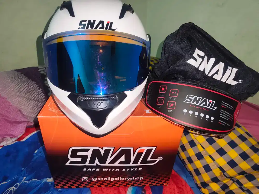 Helm Modular M1 SIZE XL dengan intercom
