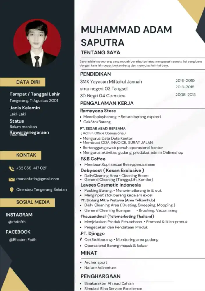 info lowongan pekerjaan