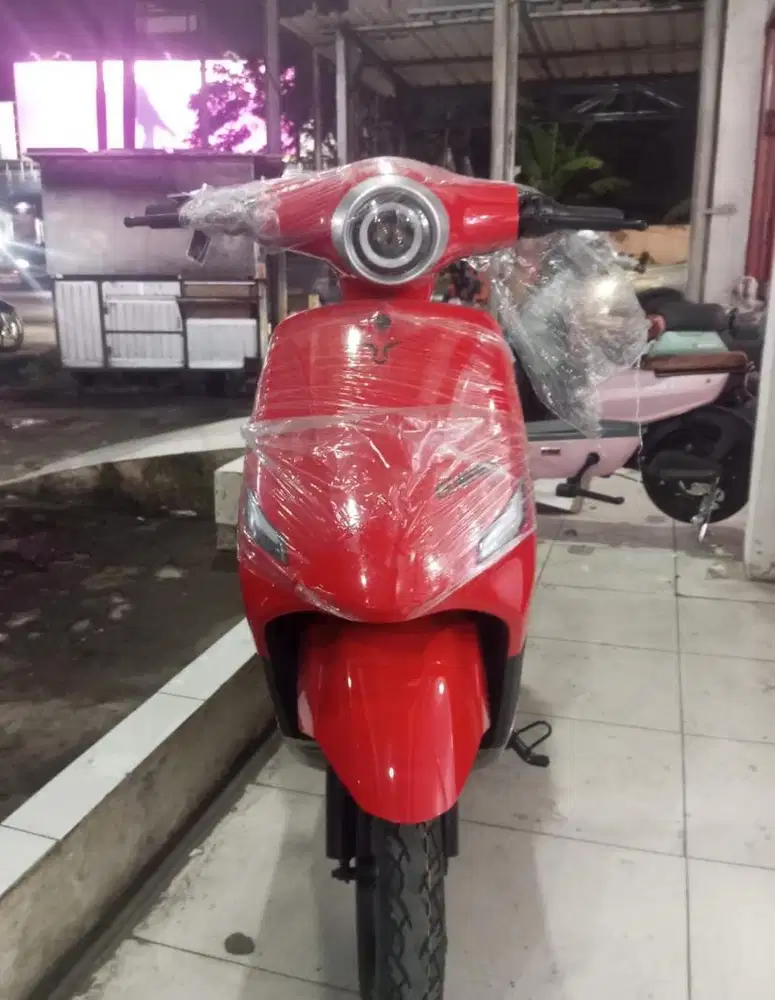 SEPEDA LISTRIK UWINFLY D66I MERAH