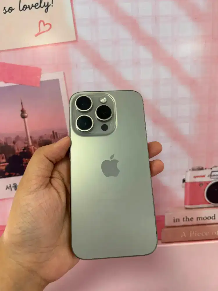iPhone 15 pro 256gb iBox natural titanium